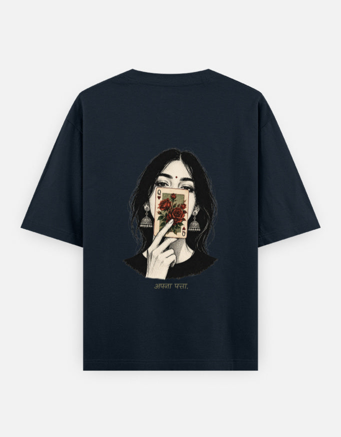 APNA_PATTA_oversized_T-Shirt_navyblue_back_print_mockup