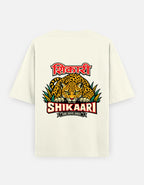 shikaari_oversized T-Shirt_offwhite_ back_print_mockup